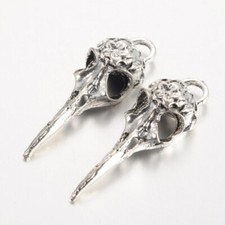 BIRD SKULL Charms Tibetan