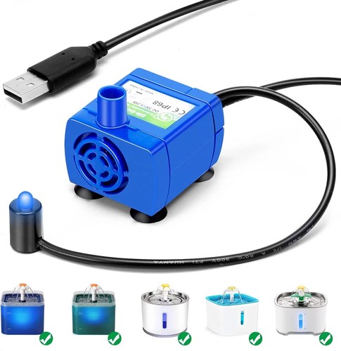 Water pump led light pet - light, cat