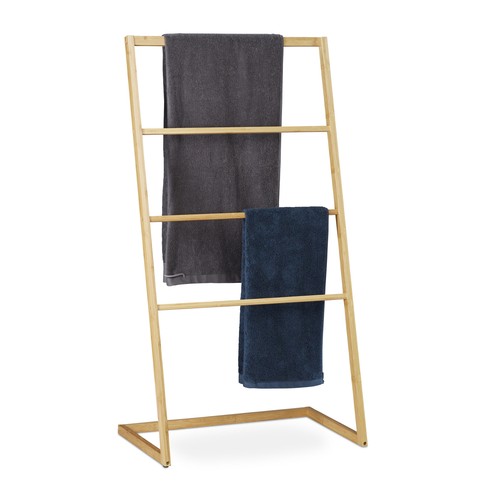 Standing towel holder clothes - holder,