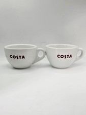 Costa Coffee Mugs Cups x 2