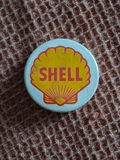 Vintage 1960s Shell Oil Badge