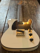 Fender Japan Telecaster 1962 RI Alder Custom RI MIJ 2017 Vintage White w/ Black 