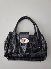 Casa Di Borse Grey Croc Effect