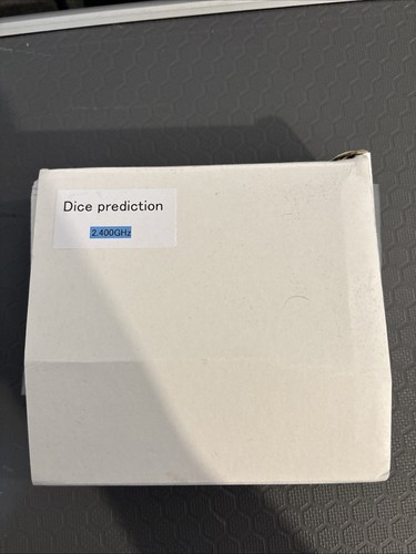 Dice prediction by kreis - dice,