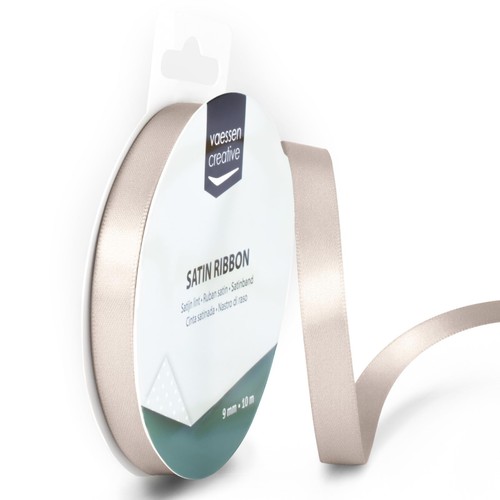 Satin ribbon beige - ribbon, x