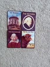 Job Lot Of Four Fridge Magnets Depicting Pub Signs