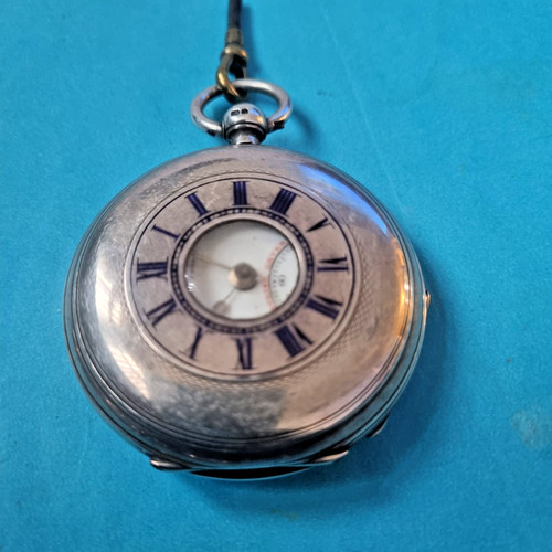 Antique half hunter fusee - antique,