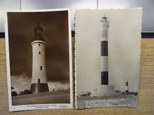LIGHTHOUSE POSTCARDS. X 19  REAL PHOTO POSTCARDS
