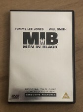 Men in Black DVD (2002) Tommy Lee Jones, Sonnenfeld (DIR) cert PG 2 discs
