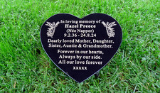 Personalised Heart Shaped