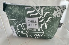 TOILET BAG / lightweight / Palm print / quirky / bag tidy / new !