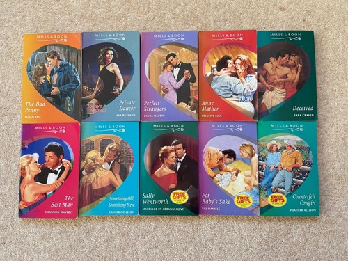 Mills boon books x10 - mills,