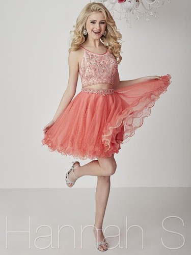 Hannah 27138 coral orange - hannah,
