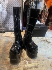 Knee Length Boots Demonia Cult