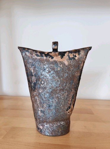 Brass hand made - brass,, cow