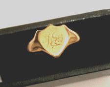 Antique 18ct rose Gold Signet