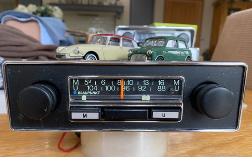 1970 car radio blaupunkt - car,