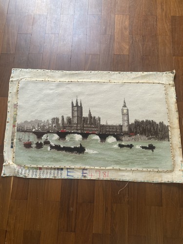 Completed vintage tapestry