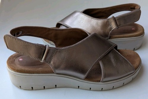 Clarks unstructured leather - leather, un