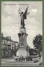 Eastbourne War Memorial, Sussex. Fine Vertical View c1930.