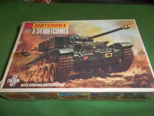 Matchbox a 34 - 1/76, a-34