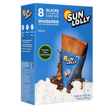 Sun Lolly Ice Cola Water Ice