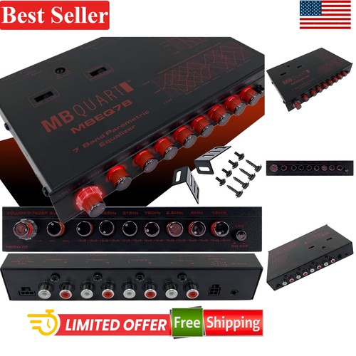 Band car audio - 7-band,