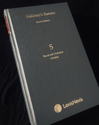 Halsbury statutes fourth - statutes,