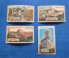 Monaco Stamps, Scott 800-803