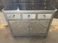 Laura Ashley/Fiorella - Mirrored Sideboard - 3 Drawers, 2 doors