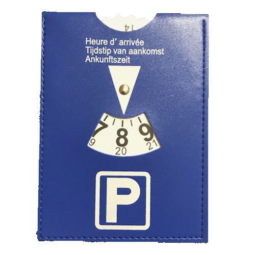 Car parking disc disabled blue - disc,