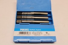 Presto M10 x 1.5 Tap set 3 taps 1st 2nd plug 10mm Tap set Bright finish new