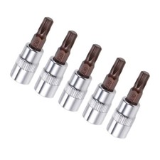5 Pcs 1/4" Drive x T30 Torx