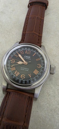 Oris big crown pointer date - big,