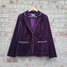 Boden Velvet Blazer Jacket