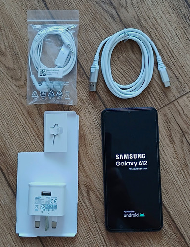 Samsung galaxy a12 - samsung, blue
