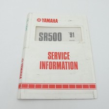 Genuine yamaha 500 service - sr,