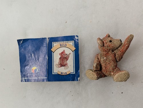 Red bear colour box - bear,