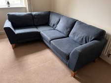 Blue Corner Sofa