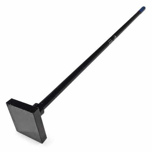 Earth tamper with rubber - with, grip