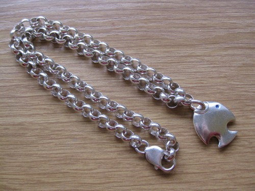 Vintage sterling silver chunky - sterling,