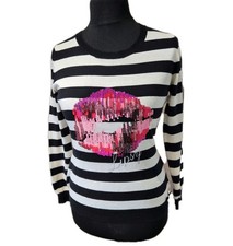 Lipsy Black& Cream Stripe