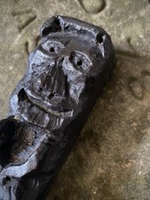Rare 16th C. Oak Carving From