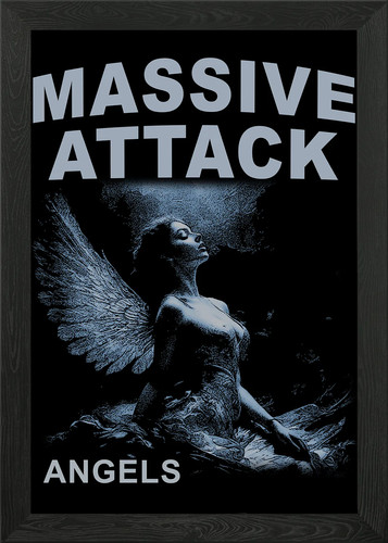 Massive attack angels poster - attack,