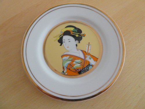 John jenkins plate geisha - jenkins,