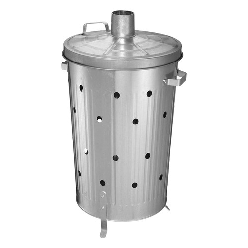 Garden rubbish fire bin - rubbish,