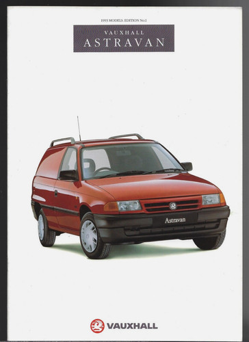 Vauxhall astra van mk3 - astra, 1992-93