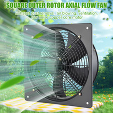 12 inch Industrial Ventilation Extractor Metal Plate Fan Axial Commercial Blower