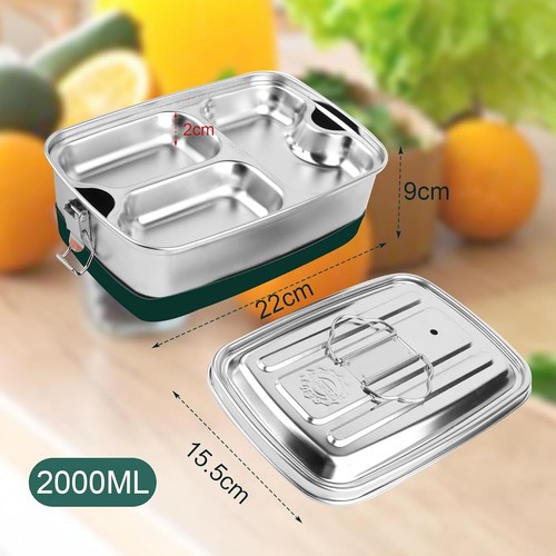 Large bento box stainless - bento,
