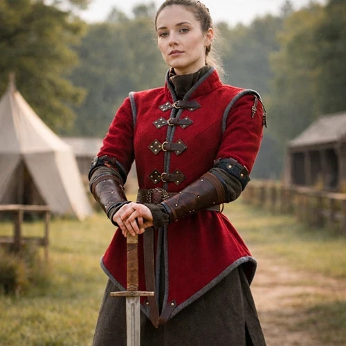 Medieval padded gambeson - medieval,